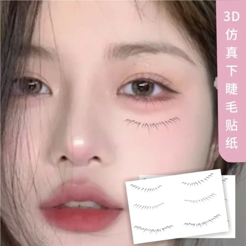 Disposable Waterproof Fake Eyelash Tattoo Stickers Realistic Lower Lash Makeup Sticker High Resolution Easy Apply for Daily
Disposable Waterproof Fake Eyelash Tattoo Stickers Realistic Lower Lash Makeup Sticker High Resolution Easy Apply for Daily