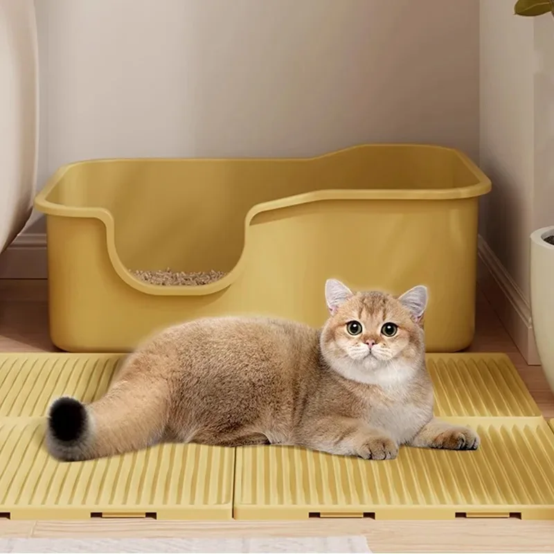 2025 New Cat Litter Pad Anti Splash Pad Cat Litter Box Washable Spliceable Super Large Cat Litter Pad Control Pad
2025 New Cat Litter Pad Anti Splash Pad Cat Litter Box Washable Spliceable Super Large Cat Litter Pad Control Pad