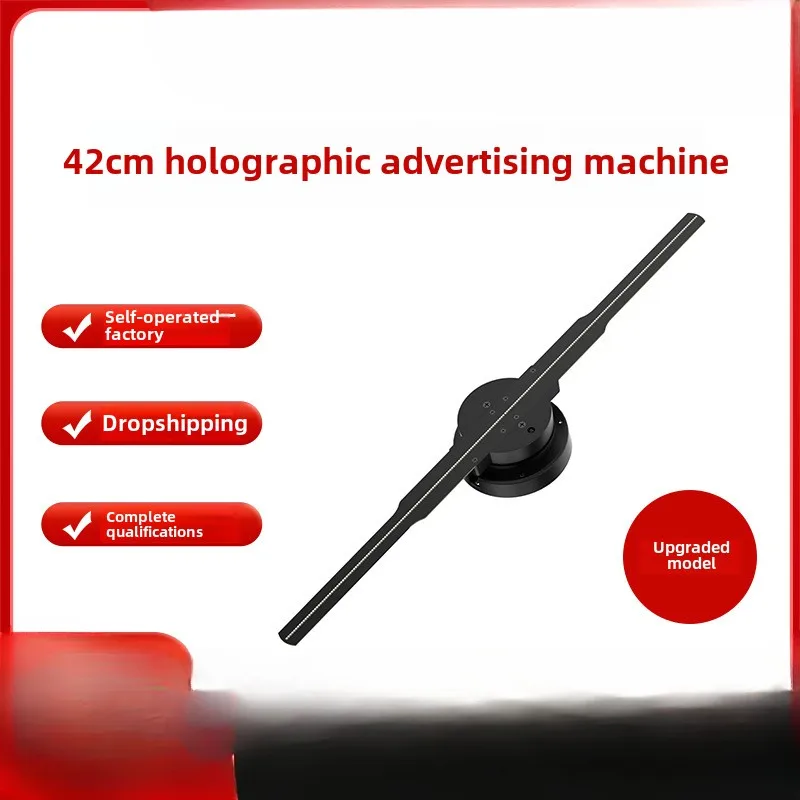 42Cm upgraded naked eye 3D holographic projection fan screen stereoscopic suspension imaging wall-mounted LED
42Cm upgraded naked eye 3D holographic projection fan screen stereoscopic suspension imaging wall-mounted LED