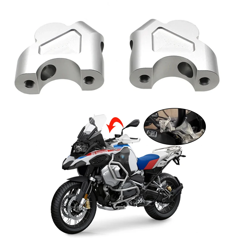 For BMW R1200GS R1250GS LC 1250 GS 1200GS Adventure ADV r1250gs 2014-2022 Handlebar Riser Drag Handle Bar Clamp Extend Adapter
For BMW R1200GS R1250GS LC 1250 GS 1200GS Adventure ADV r1250gs 2014-2022 Handlebar Riser Drag Handle Bar Clamp Extend Adapter