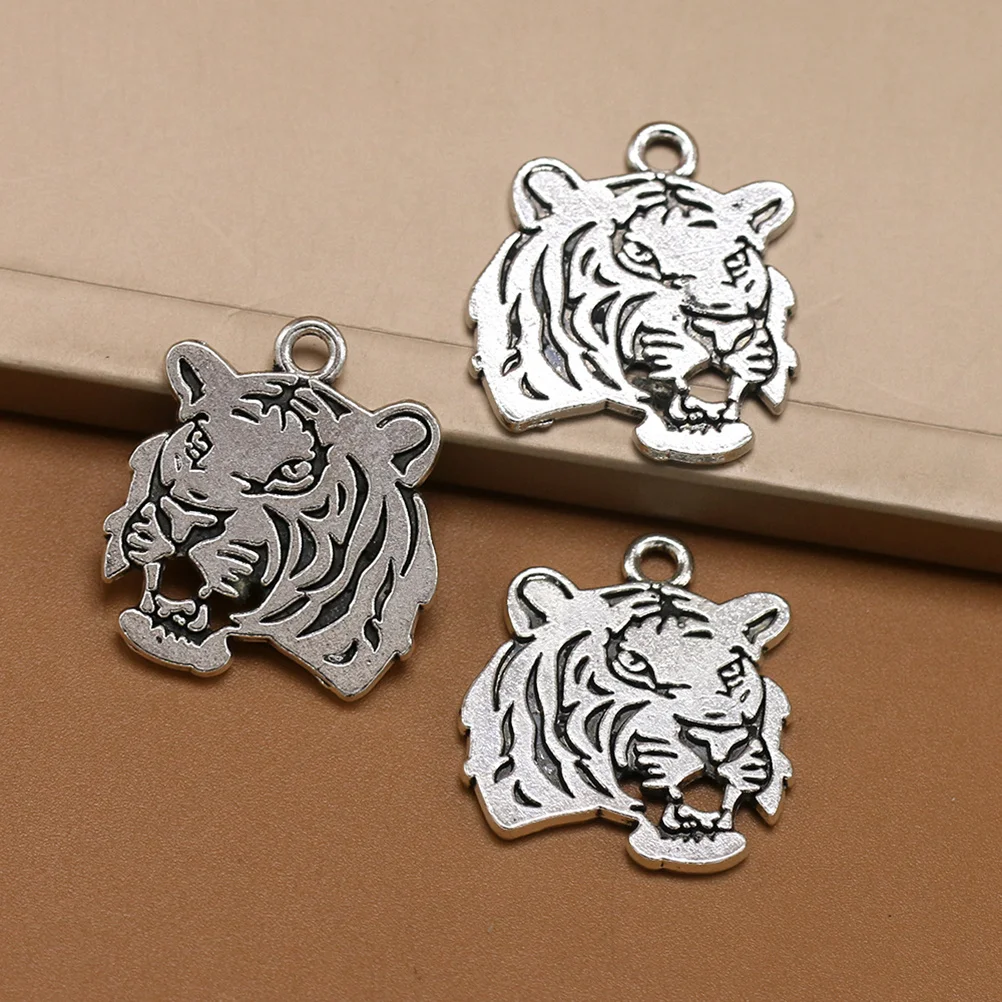 30Pcs Tiger Head Alloy Pendant DIY Charms Jewelry Making Accessories Necklace Bracelet Crafts Bronze Alloy Pendant Charm
30Pcs Tiger Head Alloy Pendant DIY Charms Jewelry Making Accessories Necklace Bracelet Crafts Bronze Alloy Pendant Charm