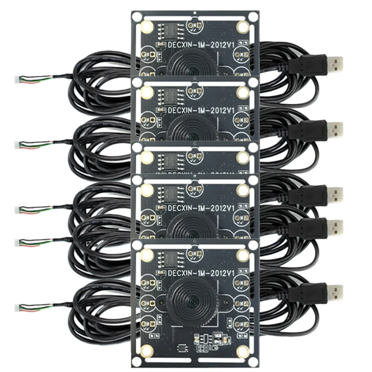SCLS New 5Pcs 100 Degree Camera Module 1MP OV9732 1280x720 USB Free Driver Manual Focus, with 2 Meter Cable for WinXP/7/8/10
SCLS New 5Pcs 100 Degree Camera Module 1MP OV9732 1280x720 USB Free Driver Manual Focus, with 2 Meter Cable for WinXP/7/8/10