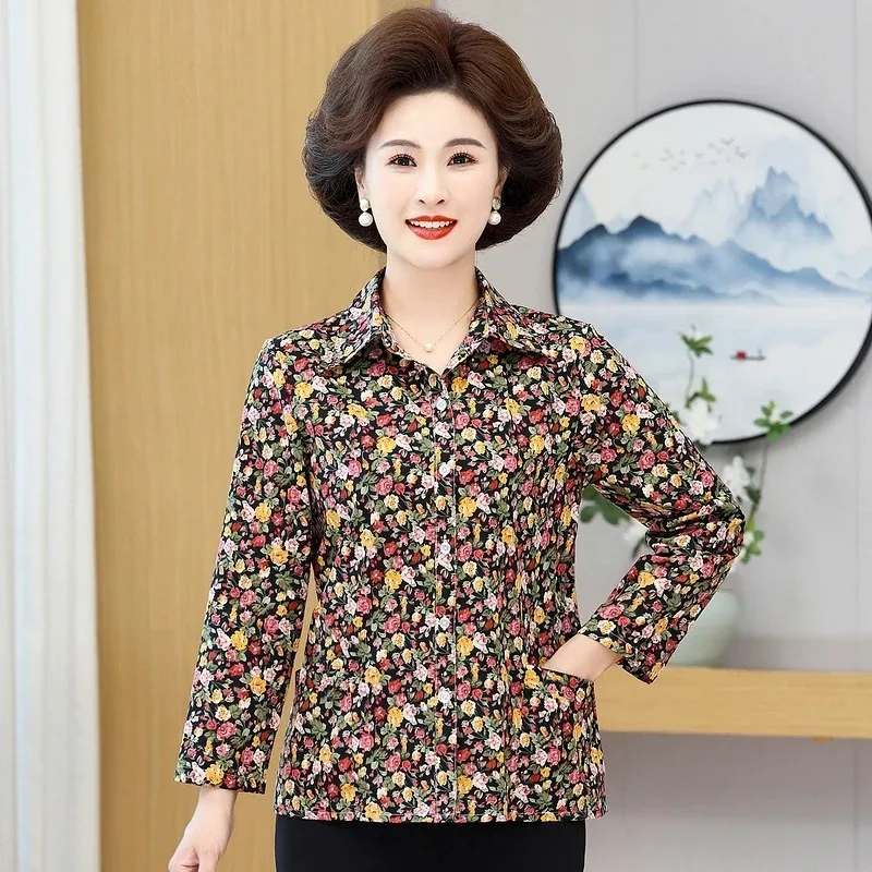 Women's Floral Print Cotton Shirt Long Sleeve Casual Blouse
Women's Floral Print Cotton Shirt Long Sleeve Casual Blouse