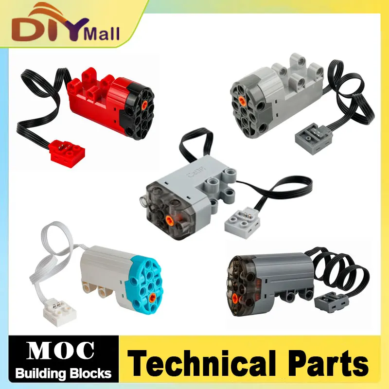 High-Speed Power Functions Servo Motor Kit for Legoeds Technical DIY Robot RC Building Blocks - PF Battery Box & Multi-Motor Set
High-Speed Power Functions Servo Motor Kit for Legoeds Technical DIY Robot RC Building Blocks - PF Battery Box & Multi-Motor Set