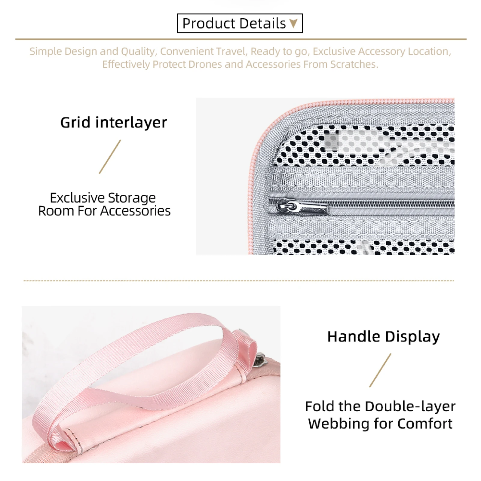 Carrying Case for DJI Osmo Pocket4,Portable PU Storage Bag,Travel Hard Shell Organizer Protective Cover for Gimbal Set Accessory
Carrying Case for DJI Osmo Pocket4,Portable PU Storage Bag,Travel Hard Shell Organizer Protective Cover for Gimbal Set Accessory