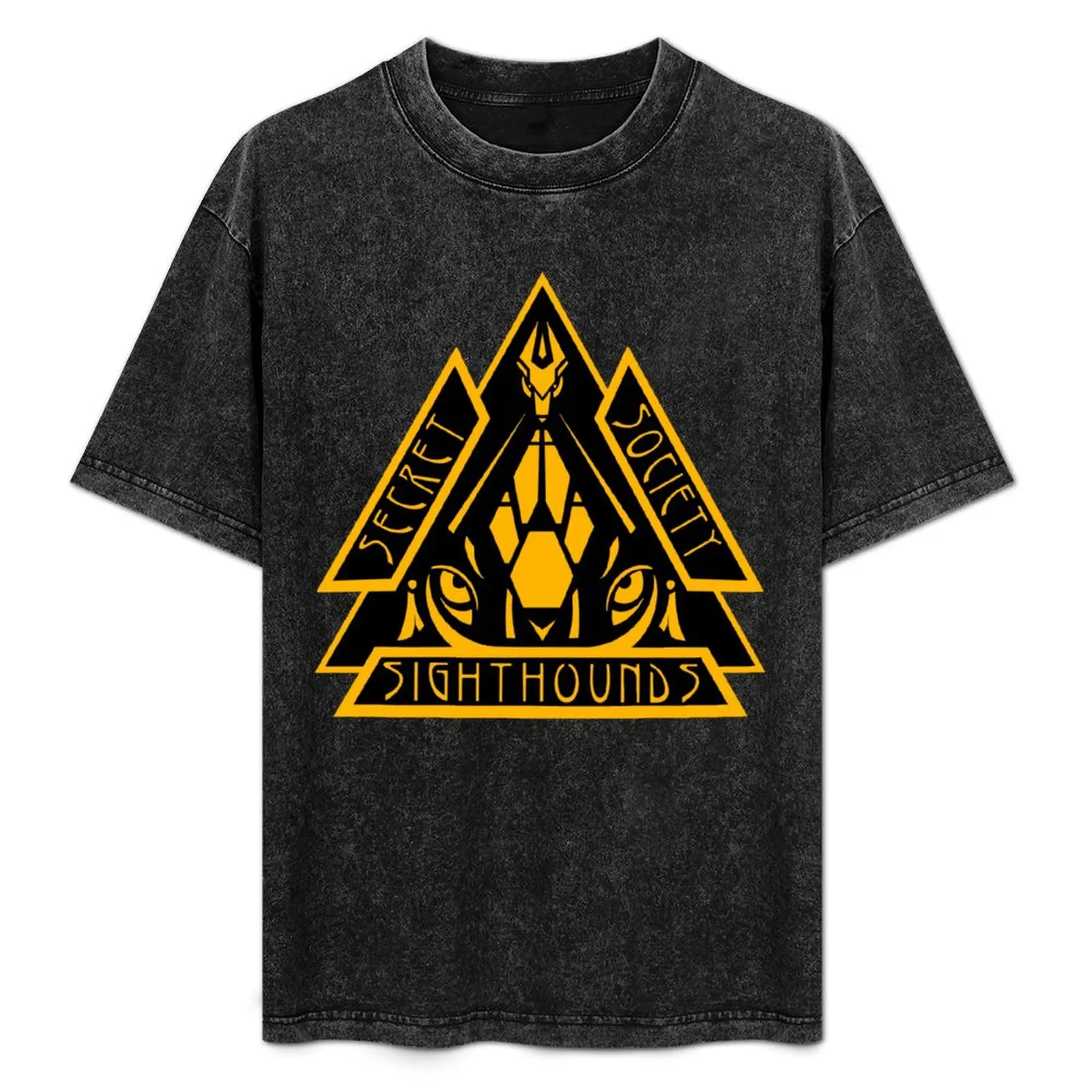 Secret Society of Sighthounds T-Shirt Vintage Print Crew Neck Tee
Secret Society of Sighthounds T-Shirt Vintage Print Crew Neck Tee