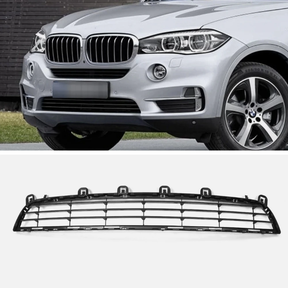 Крышка решетки переднего нижнего бампера 2014-2018 для BMW X5 F15 OE 51117294475
Крышка решетки переднего нижнего бампера 2014-2018 для BMW X5 F15 OE 51117294475