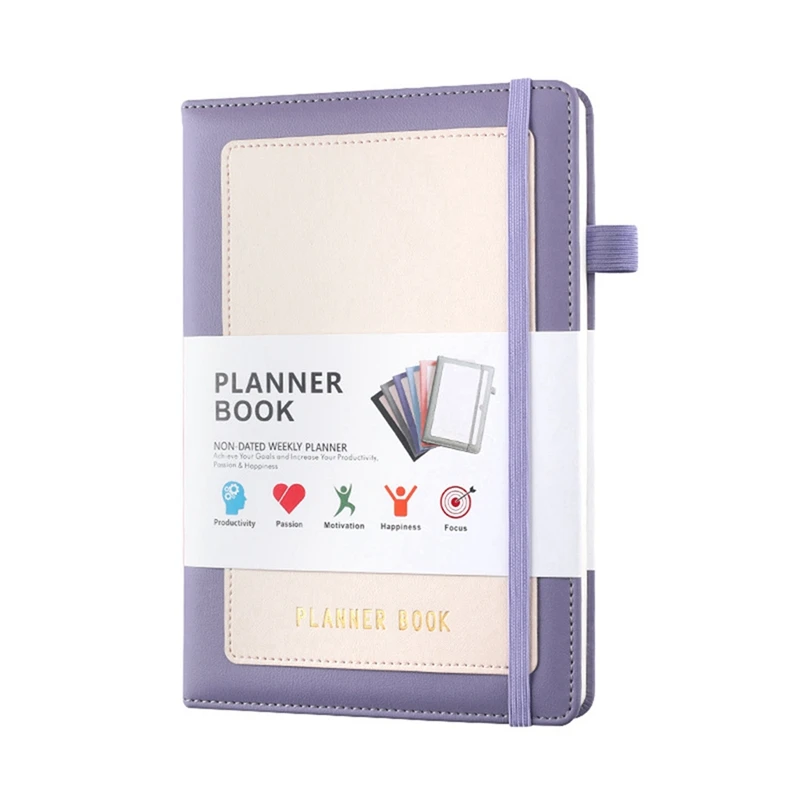 Week Planner 2024 Notebook With PU Cover , Medium (A5) Hardcover, 5.9X8.4Inch Purple Durable
Week Planner 2024 Notebook With PU Cover , Medium (A5) Hardcover, 5.9X8.4Inch Purple Durable