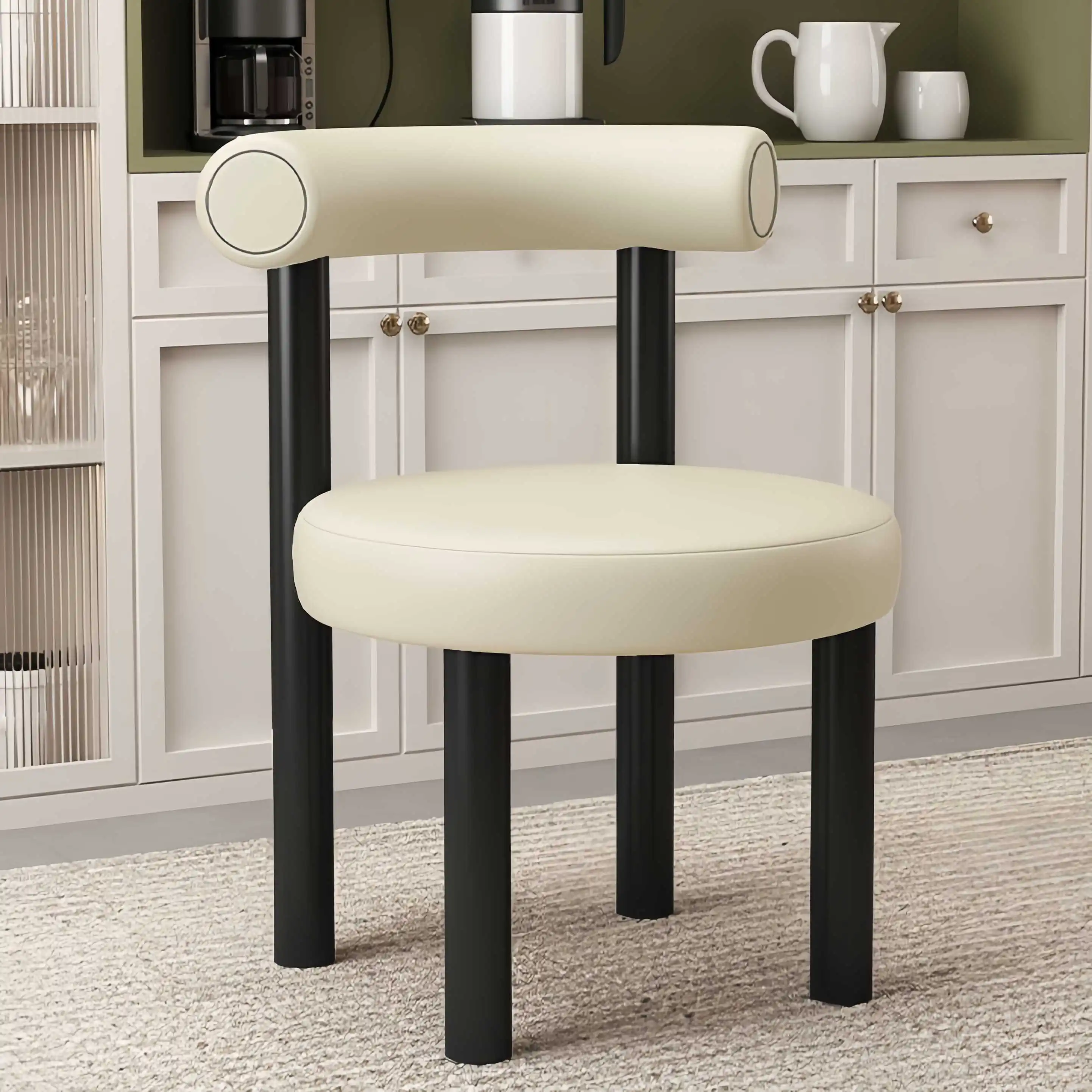 *Nordic Luxury White Leisure Chair Modern Metal Home Furniture for Bedroom Living Room & Villa Use
*Nordic Luxury White Leisure Chair Modern Metal Home Furniture for Bedroom Living Room & Villa Use