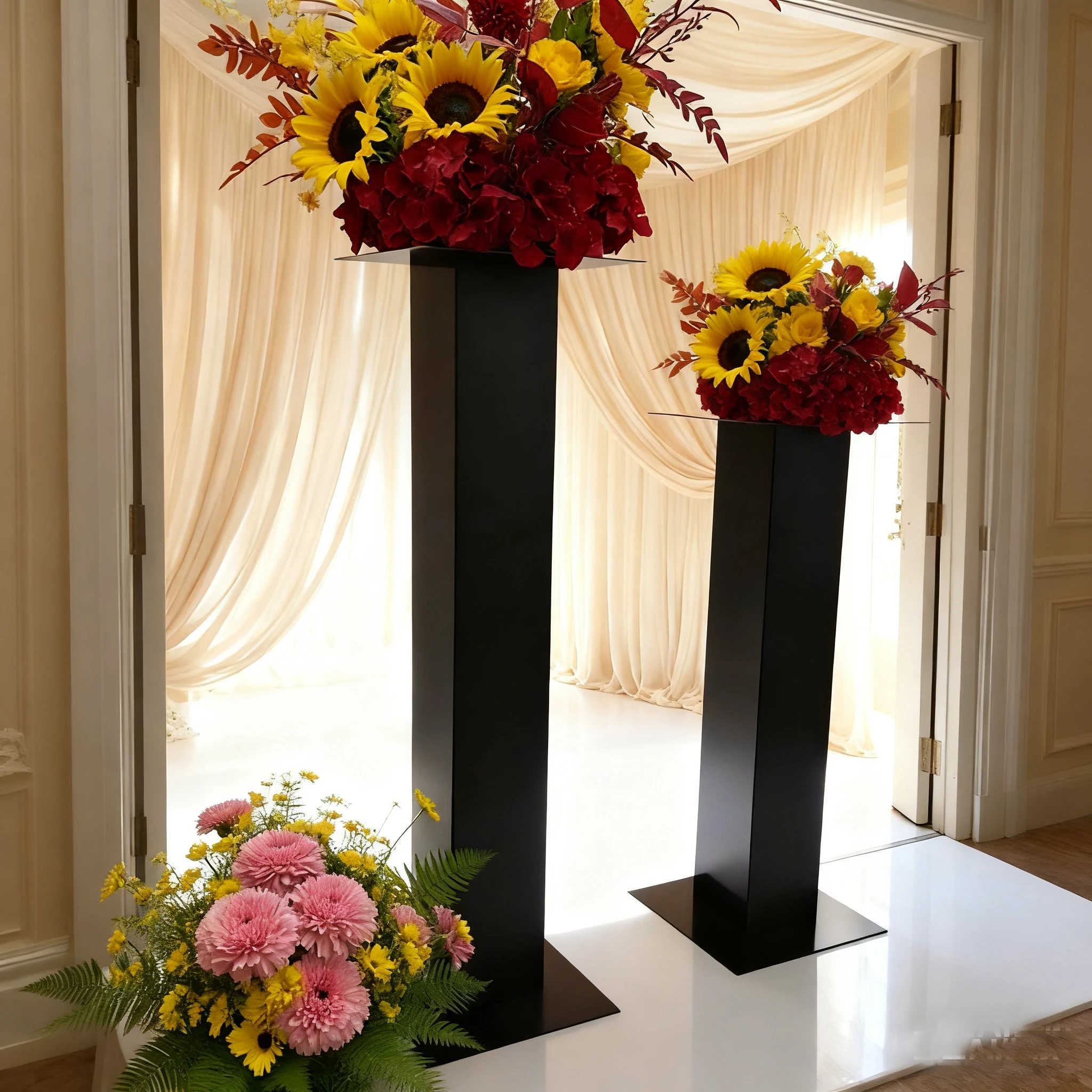 10pcs60-110)f30gold/white/sliver Wedding Table Decoration Trumpet Flower Vase Centerpiece Black Flower Display Stand for Wedding
10pcs60-110)f30gold/white/sliver Wedding Table Decoration Trumpet Flower Vase Centerpiece Black Flower Display Stand for Wedding