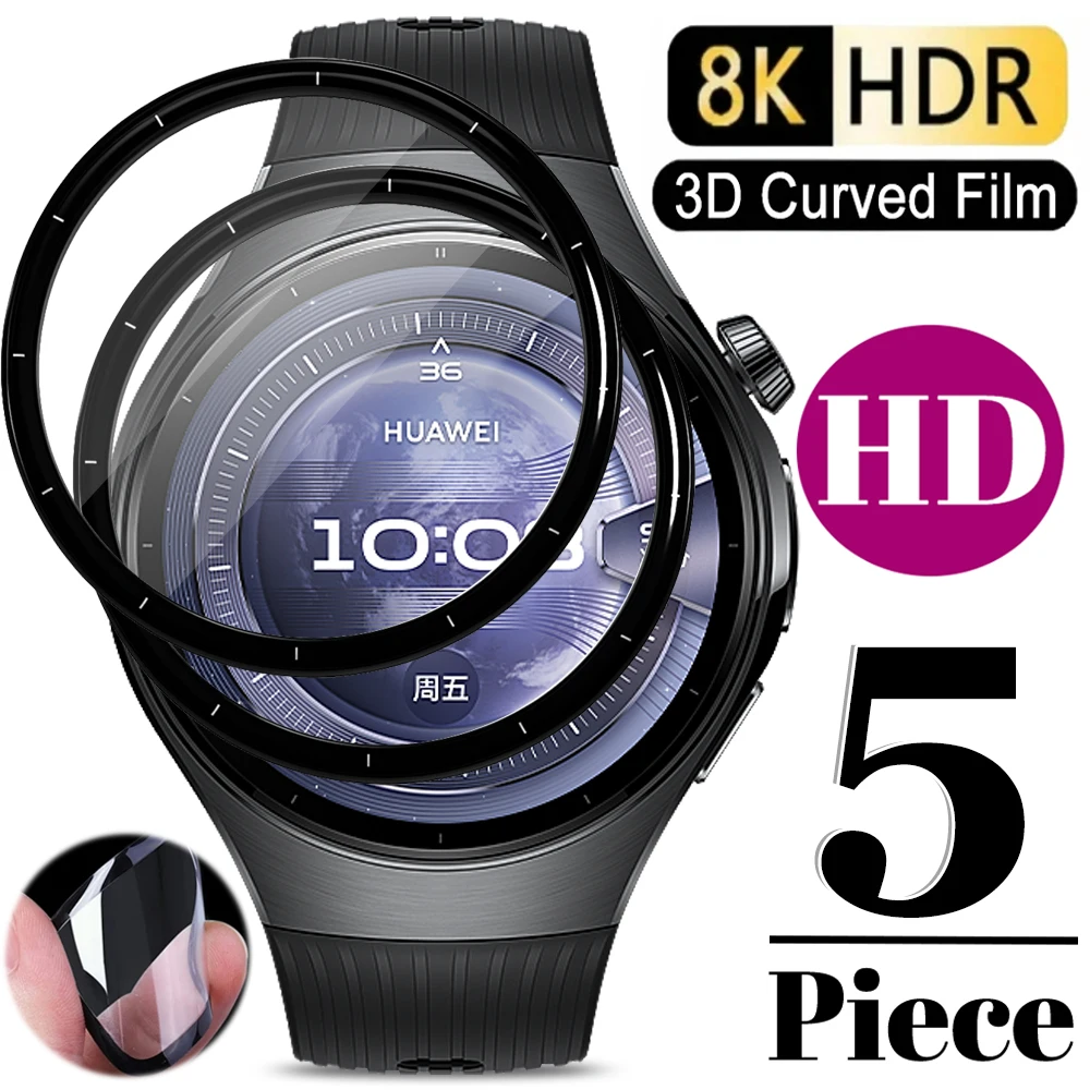 1-5 шт. 3D изогнутые защитные пленки для экрана часов для Huawei Watch 5 42 мм 46 мм HD прозрачные защитные пленки от царапин для Huawei Watch5
1-5 шт. 3D изогнутые защитные пленки для экрана часов для Huawei Watch 5 42 мм 46 мм HD прозрачные защитные пленки от царапин для Huawei Watch5