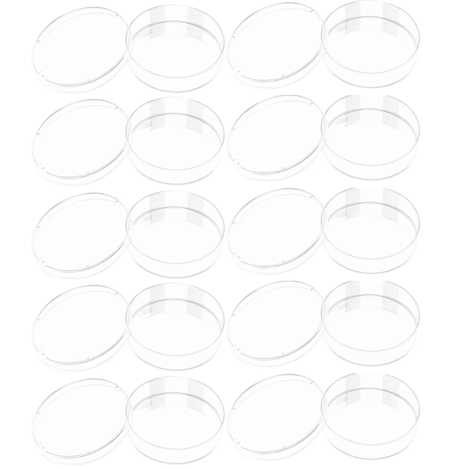 10Pcs Laboratory Grade Plastic Petri Dish with Lid Transparent Sterile Culture Plate for Science Experiments Chemistry Biology
10Pcs Laboratory Grade Plastic Petri Dish with Lid Transparent Sterile Culture Plate for Science Experiments Chemistry Biology