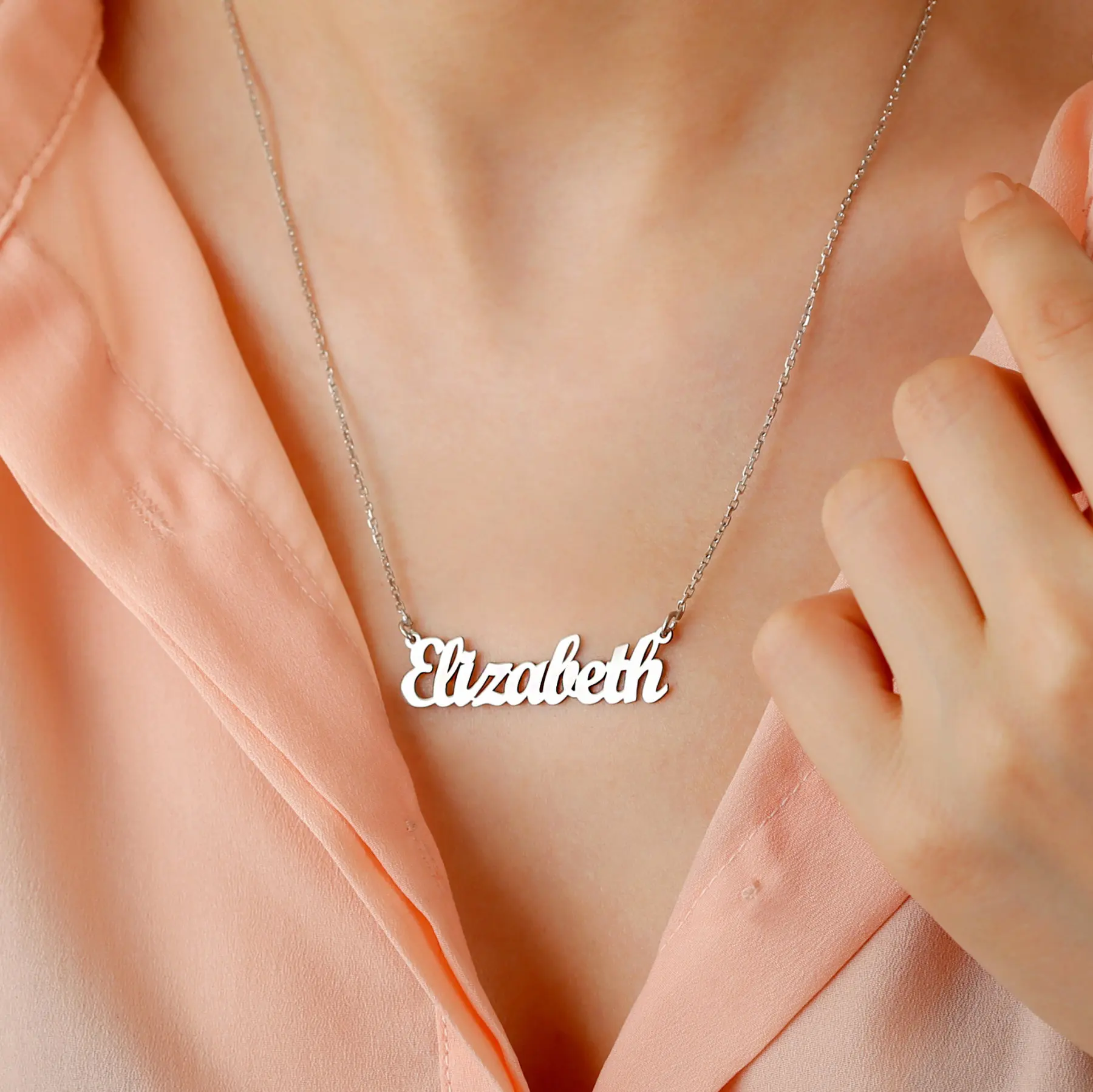 2021 Personalized Name Necklace, Customized Name Jewelry, Silver, Mother Gifts, Gift for Her, best Friend Gift, Bridesmaid Gift,
2021 Personalized Name Necklace, Customized Name Jewelry, Silver, Mother Gifts, Gift for Her, best Friend Gift, Bridesmaid Gift,