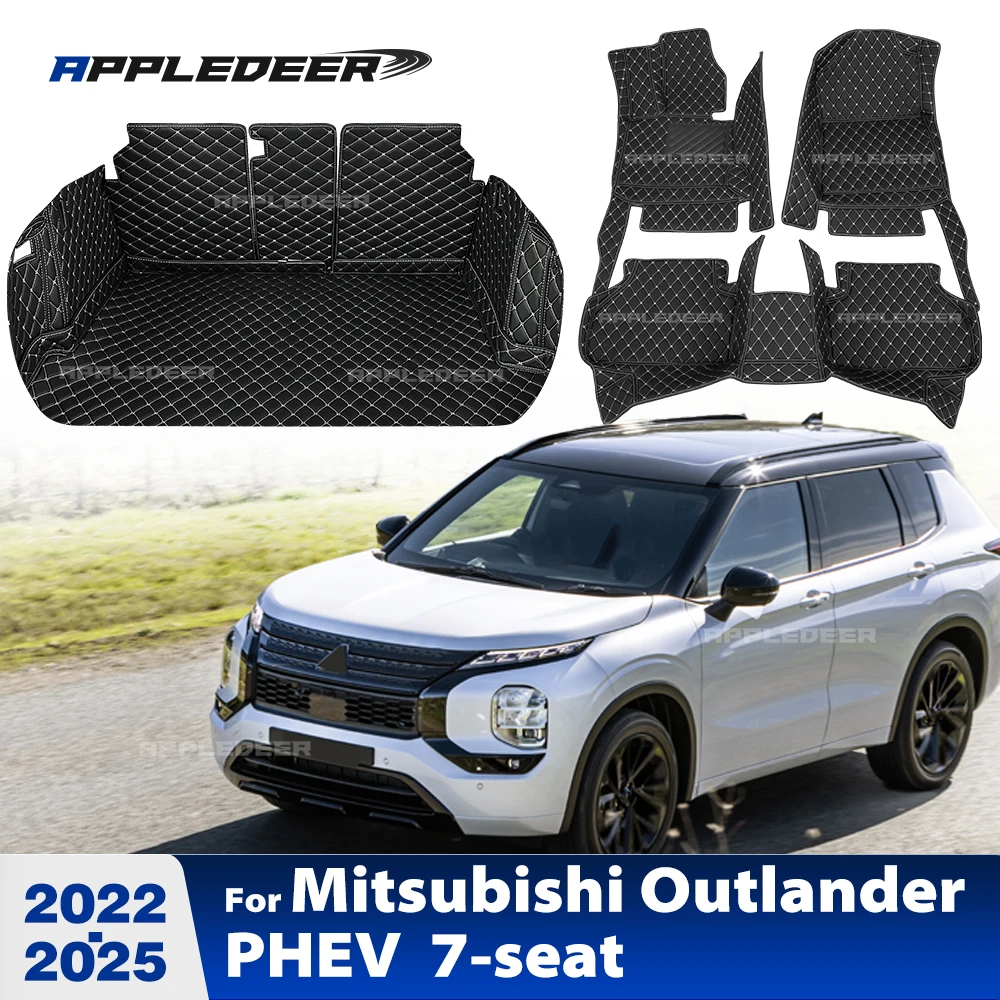 Автомобильные коврики для Mitsubishi Outlander PHEV GN 7-местный 2022-2025 2024, коврики в багажник, защитные коврики для пола, аксессуары для салона автомобиля
Автомобильные коврики для Mitsubishi Outlander PHEV GN 7-местный 2022-2025 2024, коврики в багажник, защитные коврики для пола, аксессуары для салона автомобиля