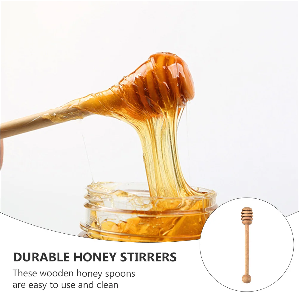 4 Pcs Oat Honey Stick Stirring Serve Beech Mini Jars with Dipper Creative Dippers
4 Pcs Oat Honey Stick Stirring Serve Beech Mini Jars with Dipper Creative Dippers