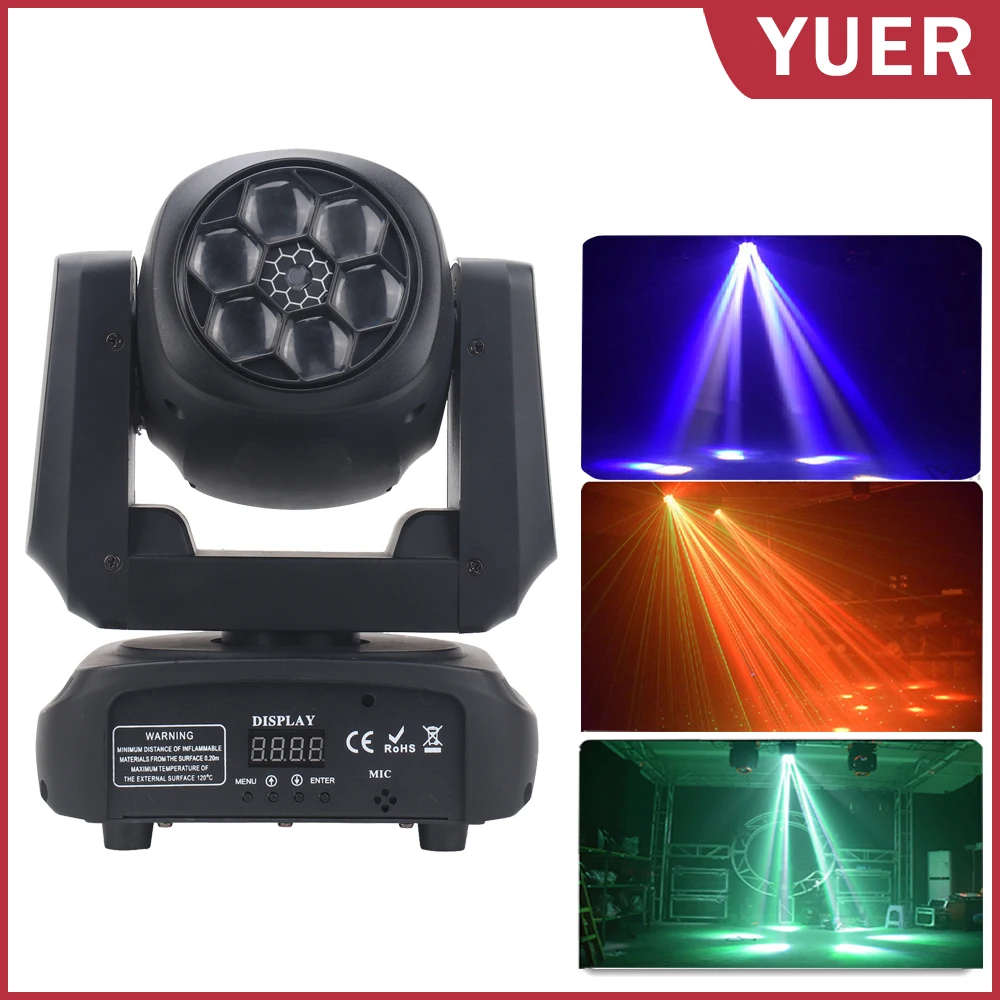 LED 6X15W RGBW 4in1 LED Bee Eyes Beam Laser light DMX10/15CH Control 360° infinite rotation for DJ Disco Stage Club Dance Party
LED 6X15W RGBW 4in1 LED Bee Eyes Beam Laser light DMX10/15CH Control 360° infinite rotation for DJ Disco Stage Club Dance Party