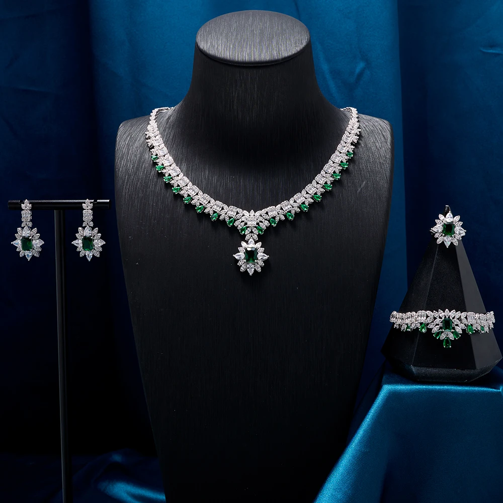 IN JEWELIFE Luxury Quality Elegant outfits Jewelry Set for Women Color Cubic Zircon Necklaces Woman Trend 2024 Sets Female
IN JEWELIFE Luxury Quality Elegant outfits Jewelry Set for Women Color Cubic Zircon Necklaces Woman Trend 2024 Sets Female