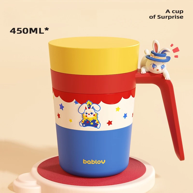 450ML Ceramic Inner Liner Insulated Cup,Creative Cute Cartoon Patterns Office Coffee and Tea Brewing Mug Giftdrinking Utensil
450ML Ceramic Inner Liner Insulated Cup,Creative Cute Cartoon Patterns Office Coffee and Tea Brewing Mug Giftdrinking Utensil