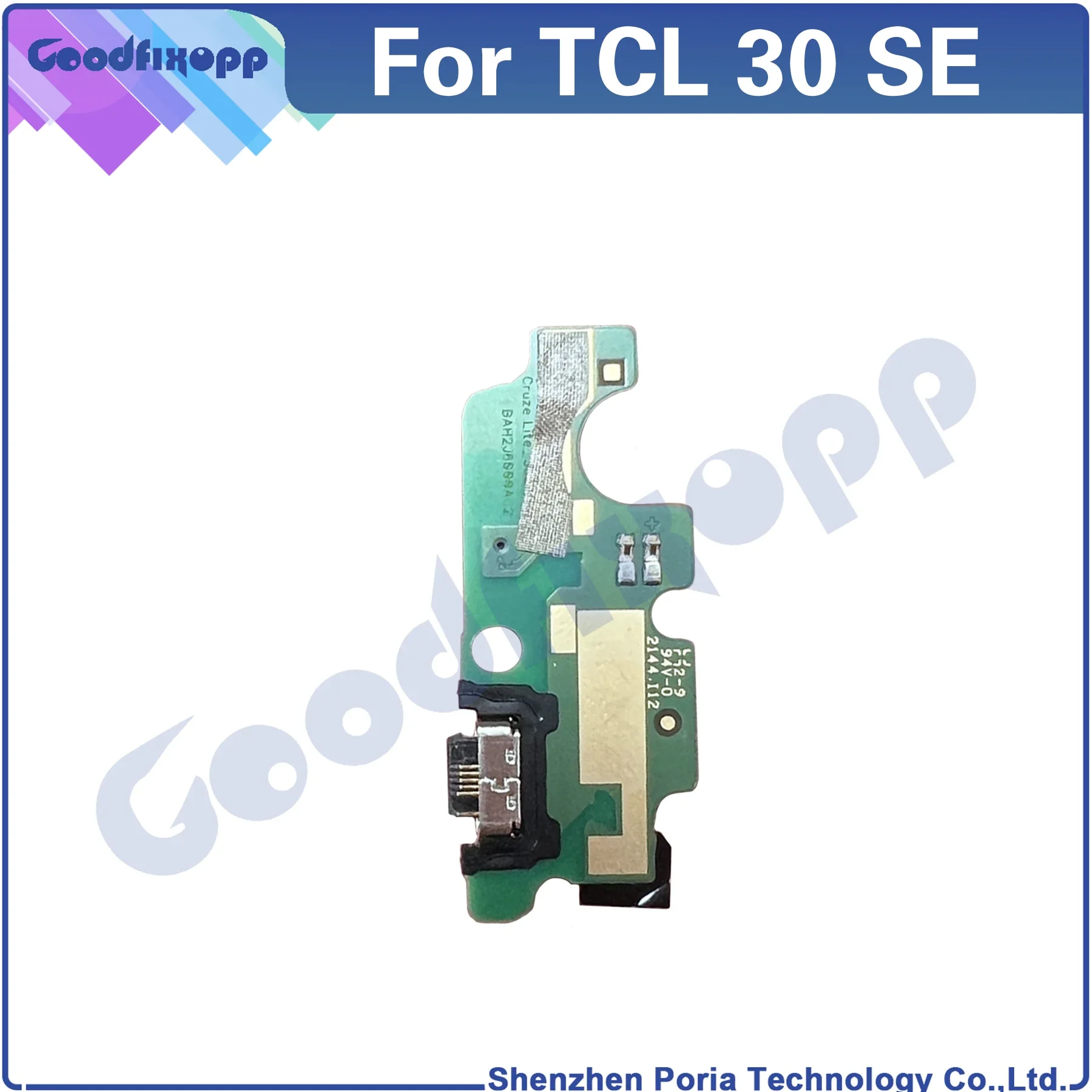 Для TCL 30 SE 6165 6165H 6165A 6165S 30SE USB-разъем для зарядки, зарядная плата, гибкий кабель, зарядное устройство, детали
Для TCL 30 SE 6165 6165H 6165A 6165S 30SE USB-разъем для зарядки, зарядная плата, гибкий кабель, зарядное устройство, детали