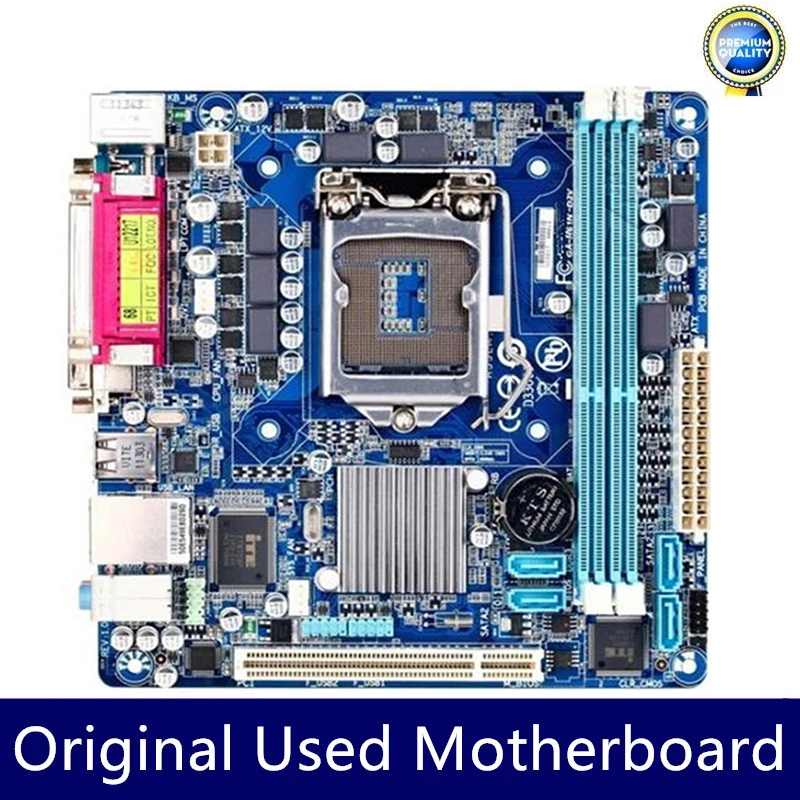 Used MINI ITX GA-H61N-D2V H61N-D2V Desktop Motherboard H61 Socket LGA 1155 i3 i5 i7 DDR3 16GB Original Mainboard 
Used MINI ITX GA-H61N-D2V H61N-D2V Desktop Motherboard H61 Socket LGA 1155 i3 i5 i7 DDR3 16GB Original Mainboard