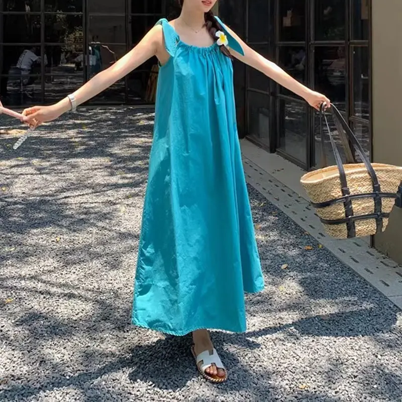 2024 Elegant Fashion Harajuku Slim Fit Female Clothes Loose Casual All Match A-line Skirt Solid O Neck Insert Sleeveless Dresses
2024 Elegant Fashion Harajuku Slim Fit Female Clothes Loose Casual All Match A-line Skirt Solid O Neck Insert Sleeveless Dresses