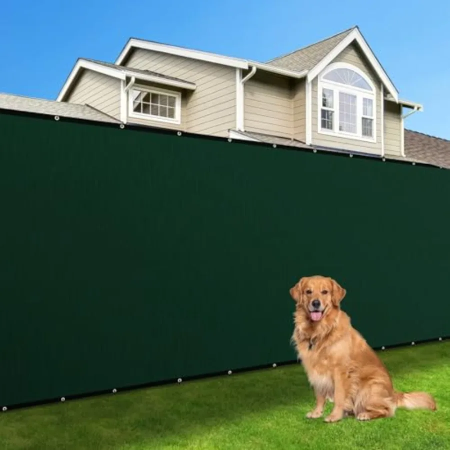 Amagabeli Privacy Screen 6' x 50' Fence Commercial Shade Cover with Brass Grommets Heavy Duty Perfect for Outdoor Back Yard Cus
Amagabeli Privacy Screen 6' x 50' Fence Commercial Shade Cover with Brass Grommets Heavy Duty Perfect for Outdoor Back Yard Cus