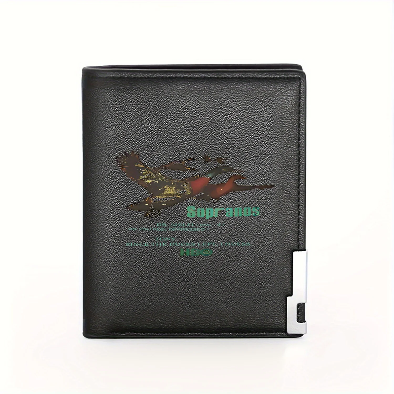 Sopranos Ducks Depressed Tony HBO TV Show Graphic Print Business Mens Casual Elegant Simple Practical Quality Wallet Stylish Pri
Sopranos Ducks Depressed Tony HBO TV Show Graphic Print Business Mens Casual Elegant Simple Practical Quality Wallet Stylish Pri