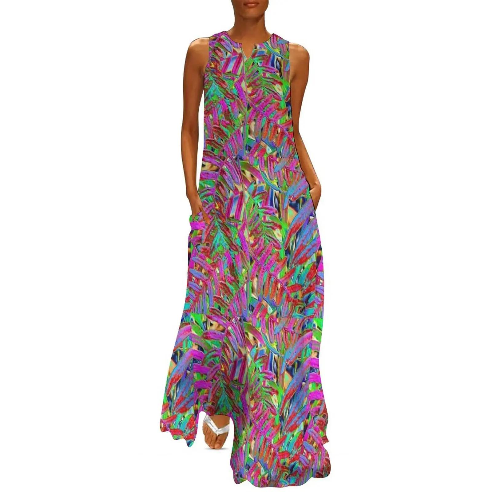 Foiled Ferns Long Dress summer women's dress 2025 elegant women's dresses for wedding
Foiled Ferns Long Dress summer women's dress 2025 elegant women's dresses for wedding