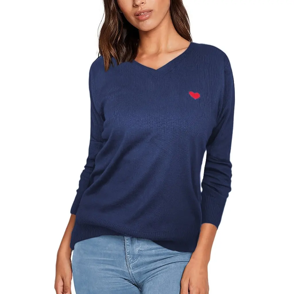 Women's European And American Style Solid Color Long Sleeve Thin Pullover Sweater Fashionable Casual Top for Ladies 
Women's European And American Style Solid Color Long Sleeve Thin Pullover Sweater Fashionable Casual Top for Ladies