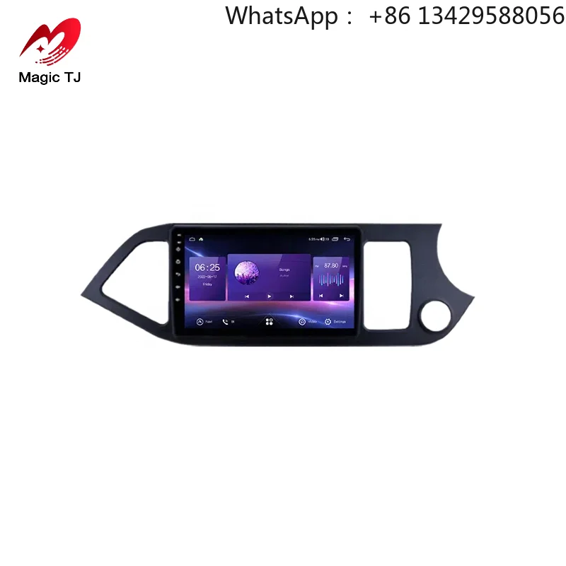 2011 2012-2015 for Kia Picanto Car-Mounted Android Auto Navigation System Full Screen Universal with Built-in GPS and WiFi