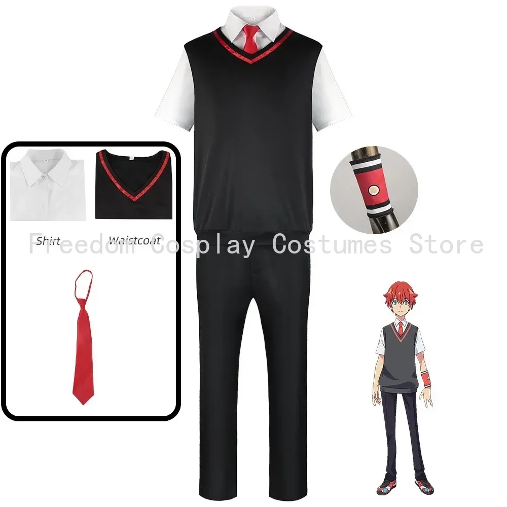 Anime SSSS.GRIDMAN Hibiki Yuta Cosplay Costume School Uniform Set Halloween Party Clothes
Anime SSSS.GRIDMAN Hibiki Yuta Cosplay Costume School Uniform Set Halloween Party Clothes
