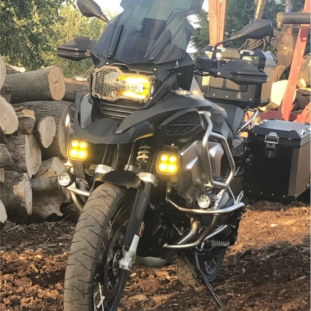 For BMW R1250GS Adventure R1200GS LC ADV R 1250 GS Motorcycle Flipable Headlight Protector Head Lights Grille Guard Lens Cover
For BMW R1250GS Adventure R1200GS LC ADV R 1250 GS Motorcycle Flipable Headlight Protector Head Lights Grille Guard Lens Cover
