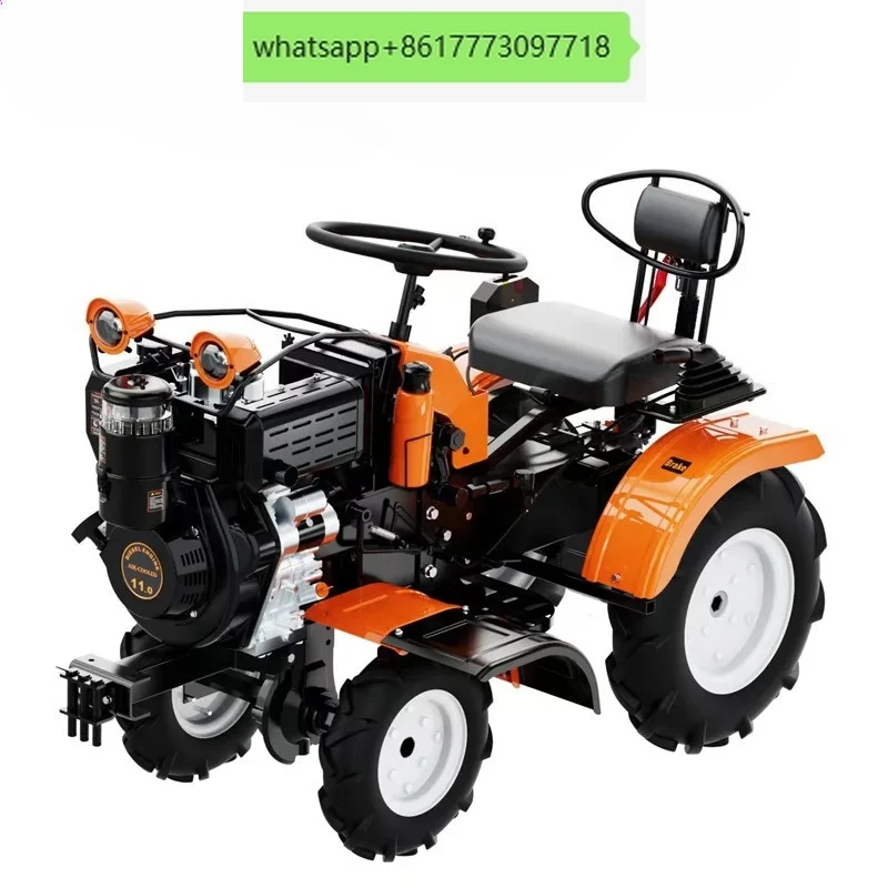 Four-wheel drive ride-on 195 small rotary tiller arable land ride micro-tiller orchard greenhouse plowing
Four-wheel drive ride-on 195 small rotary tiller arable land ride micro-tiller orchard greenhouse plowing