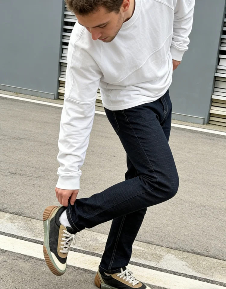 Men Jeans Casual Vintage All-match Cool Handsome Hot Boy Streetwear High Waist Leisure Trousers Male Clothing Washed Highstreet
Men Jeans Casual Vintage All-match Cool Handsome Hot Boy Streetwear High Waist Leisure Trousers Male Clothing Washed Highstreet