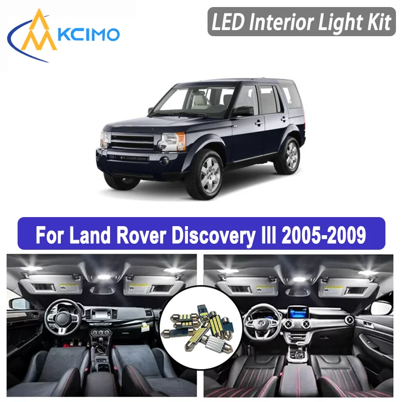 LED Interior Light Kit For Land Rover Discovery III 3 LR3 L319 2005-2009 Dome Map Lamp White Blue Car Accessories Super Bright
LED Interior Light Kit For Land Rover Discovery III 3 LR3 L319 2005-2009 Dome Map Lamp White Blue Car Accessories Super Bright