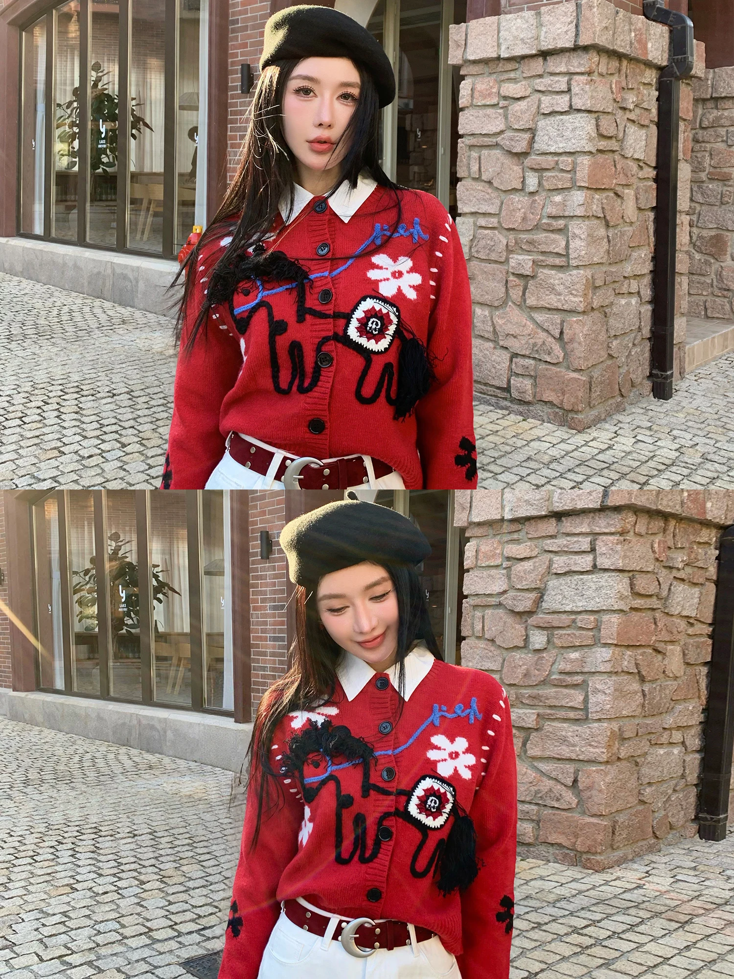 Женский мягкий вязаный кардиган с цветочным узором, приталенный, для зимнего сезона, с длинными рукавами, круглым вырезом
Женский мягкий вязаный кардиган с цветочным узором, приталенный, для зимнего сезона, с длинными рукавами, круглым вырезом