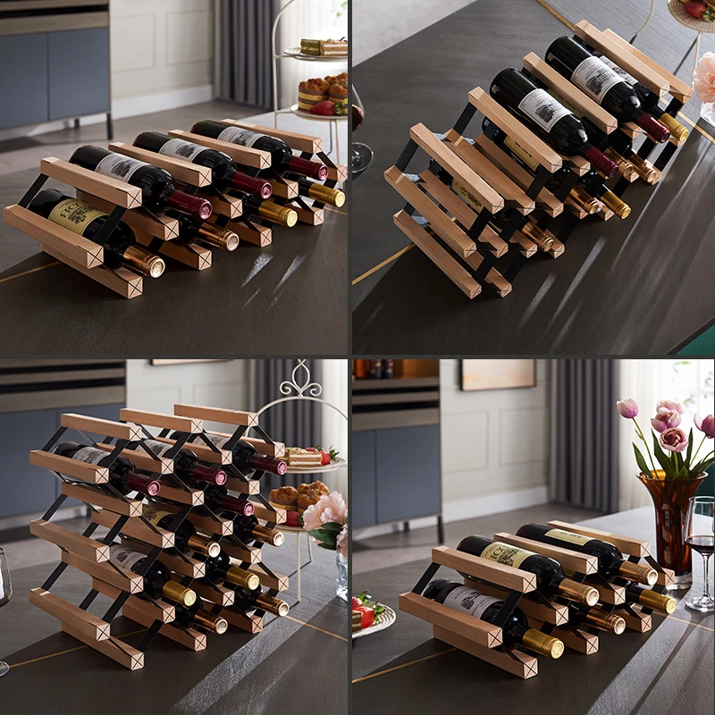Red wine rack ornament rhombus grid light luxury high-end wine red wine household storage bottle
Red wine rack ornament rhombus grid light luxury high-end wine red wine household storage bottle