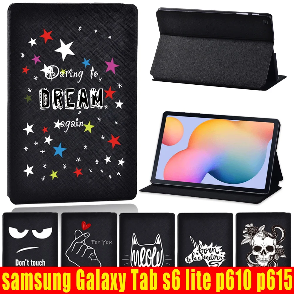 Anti-fall Tablet Cover Casefor Samsung Galaxy Tab S6 Lite P610/P615 10.4" White Picture Series Anti -cratch Leather Tablet Case
Anti-fall Tablet Cover Casefor Samsung Galaxy Tab S6 Lite P610/P615 10.4" White Picture Series Anti -cratch Leather Tablet Case