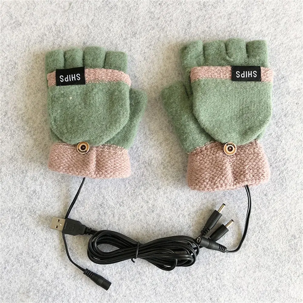 Вязаные термоперчатки с подогревом, перчатки с электрическим подогревом, зимние варежки с USB-подогревом, полный и половиной пальца
Вязаные термоперчатки с подогревом, перчатки с электрическим подогревом, зимние варежки с USB-подогревом, полный и половиной пальца