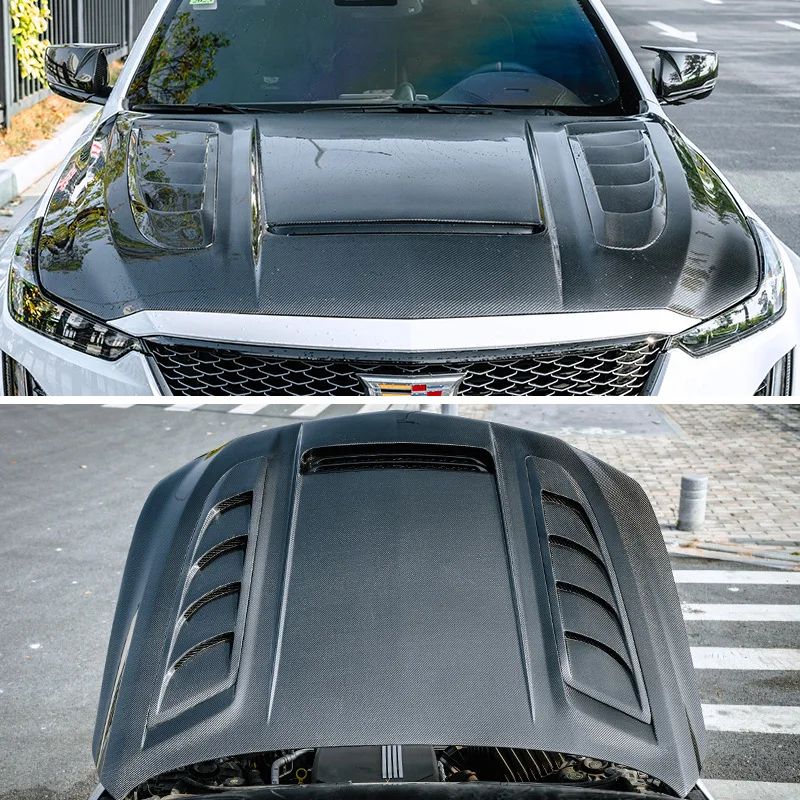 Suitable For Cadillac CT5 Chixiao Carbon Fiber Hood, Modified Chixiao Carbon Fiber Hood
Suitable For Cadillac CT5 Chixiao Carbon Fiber Hood, Modified Chixiao Carbon Fiber Hood