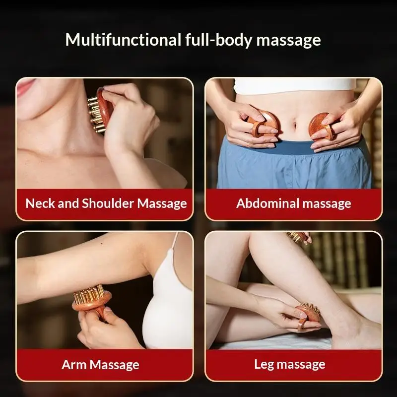 НОВИНКА! Массажная щетка с 39 зубцами из цельной латуни, деревянная ручка, многофункциональный инструмент для массажа тела и красоты
НОВИНКА! Массажная щетка с 39 зубцами из цельной латуни, деревянная ручка, многофункциональный инструмент для массажа тела и красоты