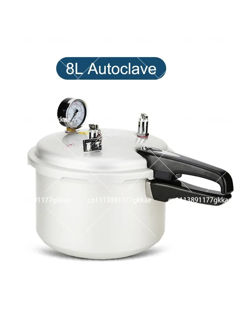 8L Portable Aluminum Alloy High Pressure Steam Sterilizer Autoclave for Disinfection
8L Portable Aluminum Alloy High Pressure Steam Sterilizer Autoclave for Disinfection