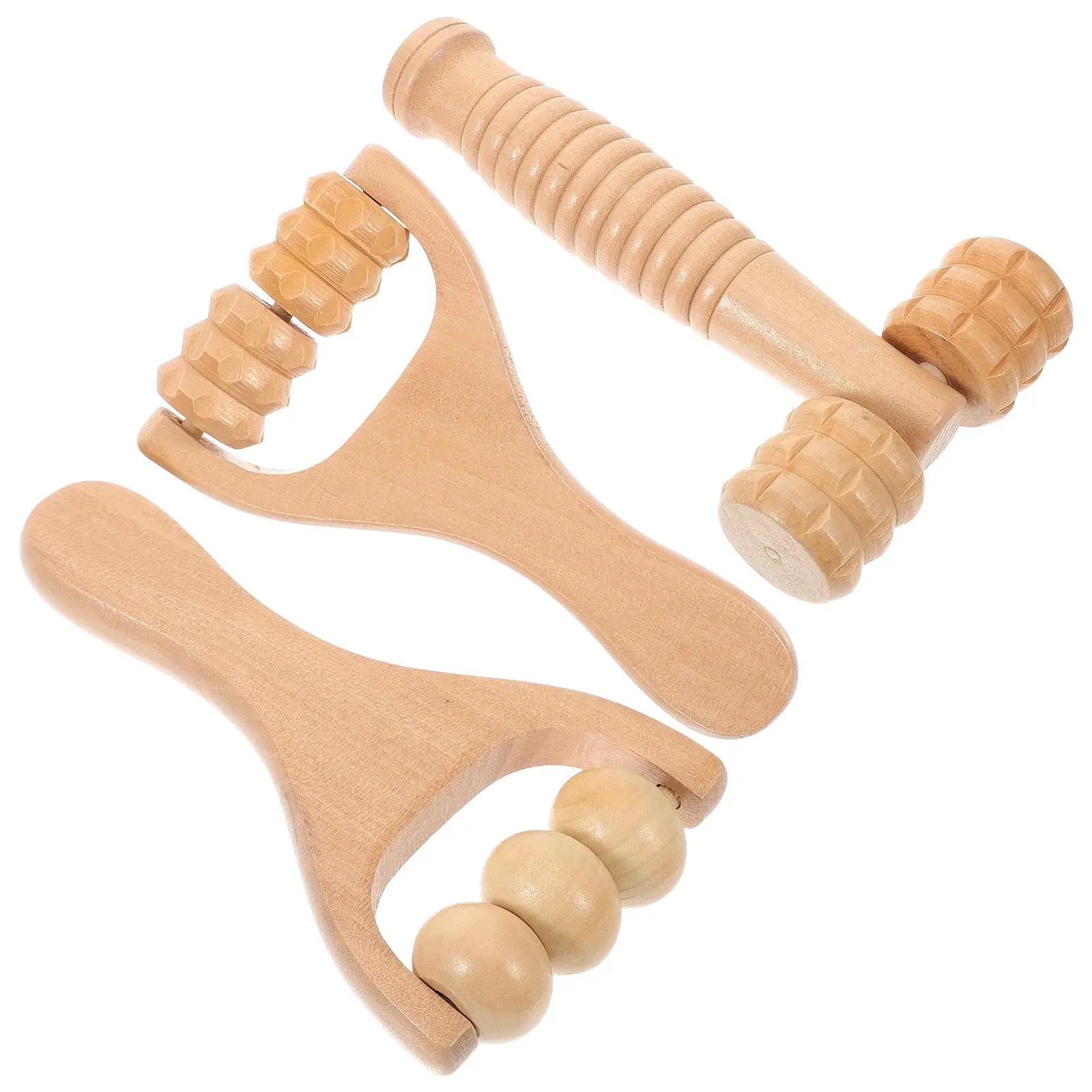 3 Pcs Wood Massage Tools Handheld Roller for Foot Shoulder Neck Back Leg Spa Relaxation Portable Care Tool Wooden Massager
3 Pcs Wood Massage Tools Handheld Roller for Foot Shoulder Neck Back Leg Spa Relaxation Portable Care Tool Wooden Massager