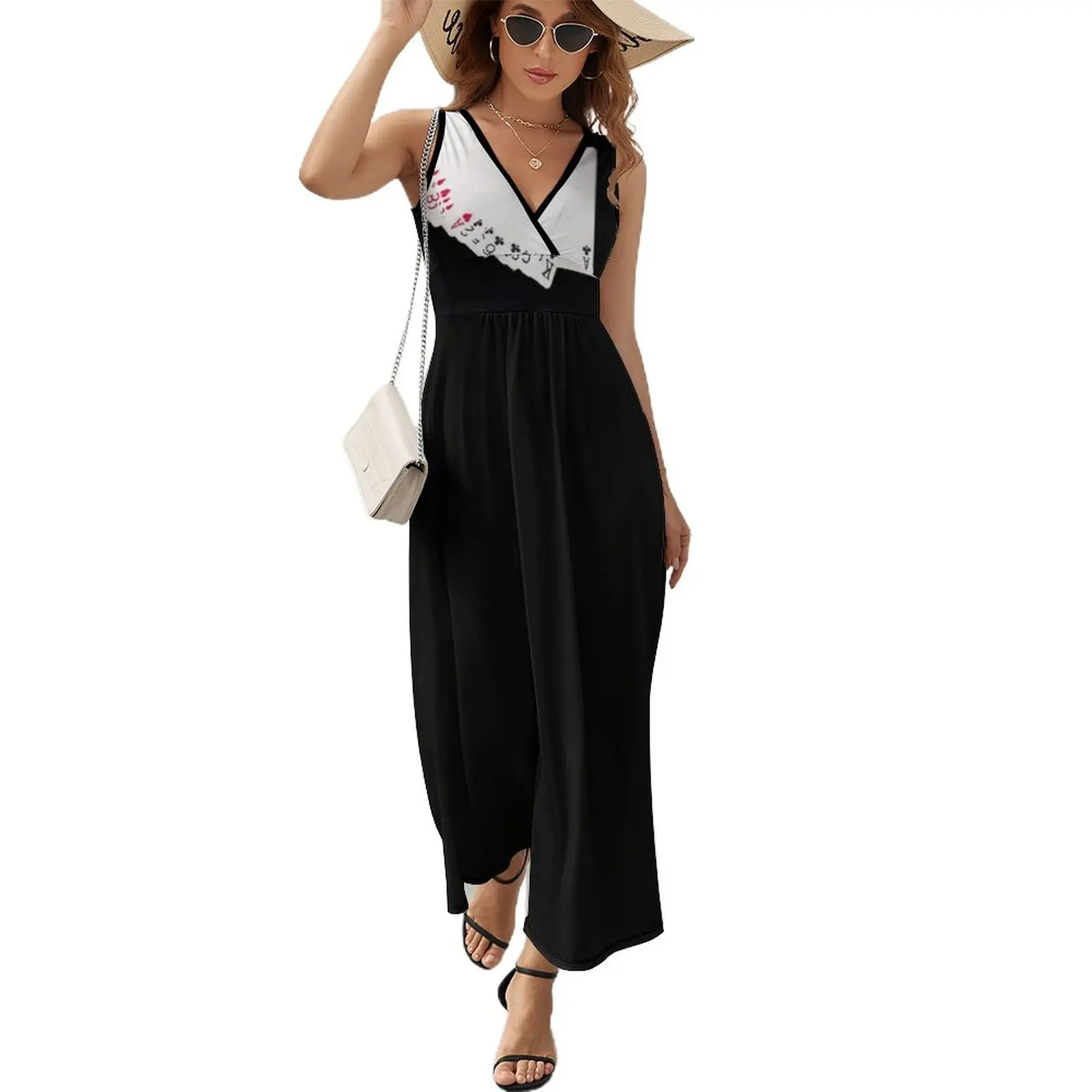 Cards Sleeveless Dress luxury evening woman for wedding evening women long women summer
Cards Sleeveless Dress luxury evening woman for wedding evening women long women summer