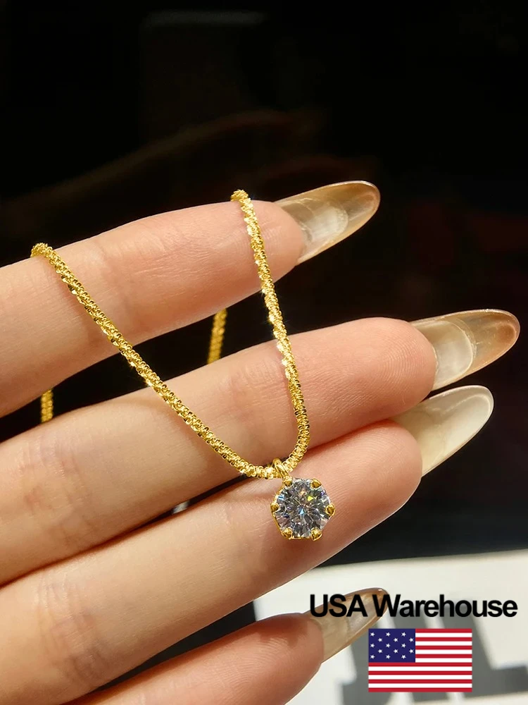 925 Sterling Silver Simplicity Classic Fashion Zircon Sparkling Necklace For Women Anniversary Party High Quality Fine Jewelry
925 Sterling Silver Simplicity Classic Fashion Zircon Sparkling Necklace For Women Anniversary Party High Quality Fine Jewelry