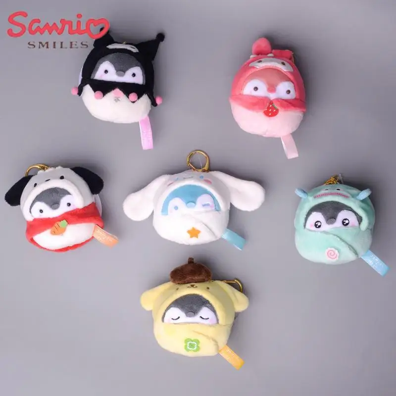 Sanrio мультфильм кавайная плюшевая подвеска монетница кошелек креативный Пингвин кроссдресс куроми мимелоди коричной пахаксо плюшевая кукла
Sanrio мультфильм кавайная плюшевая подвеска монетница кошелек креативный Пингвин кроссдресс куроми мимелоди коричной пахаксо плюшевая кукла