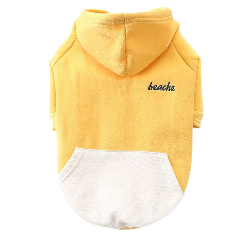 Cotton Yellow Hoodie for Dogs Small Coat Dachshund Sweater Warm Pet Supplies Breathing Fabric Skin Friendly Dog Clothes
Cotton Yellow Hoodie for Dogs Small Coat Dachshund Sweater Warm Pet Supplies Breathing Fabric Skin Friendly Dog Clothes