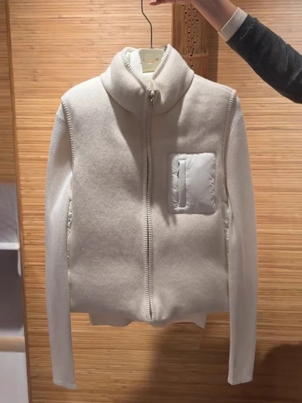 2025 New Women's Zipper Stand Collar Vest Outerwear Warmth Commute Style Knitted Color Top for Autumn Winter
2025 New Women's Zipper Stand Collar Vest Outerwear Warmth Commute Style Knitted Color Top for Autumn Winter