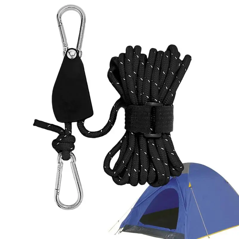 Camping Rope Heavy-Duty Glow In Dark Rope 16.4 Feet Portable Tent Tensioner Outdoor Gear Tarpaulin Tightening Tool For Climbing
Camping Rope Heavy-Duty Glow In Dark Rope 16.4 Feet Portable Tent Tensioner Outdoor Gear Tarpaulin Tightening Tool For Climbing