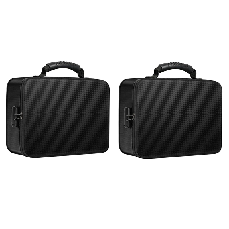 2X Organizer Bag Fireproof Document Bag With Lock Portable Filing Storage Box Holder For Document File Passport
2X Organizer Bag Fireproof Document Bag With Lock Portable Filing Storage Box Holder For Document File Passport